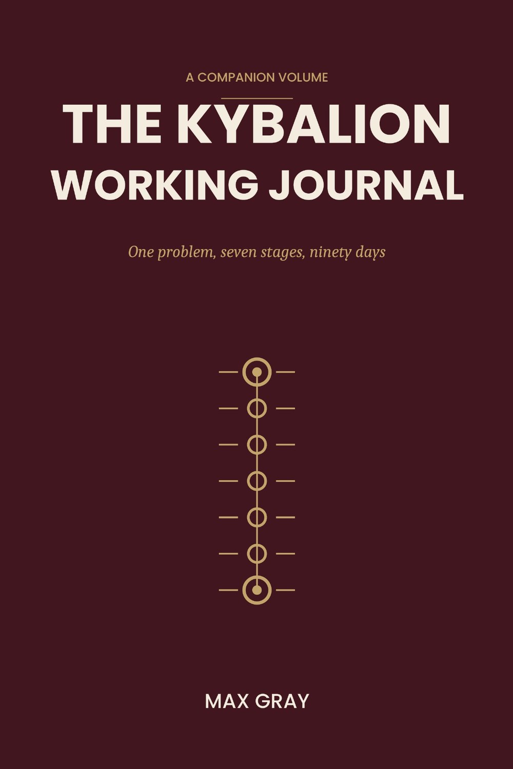 The Kybalion Working Journal by Max Gray – front cover